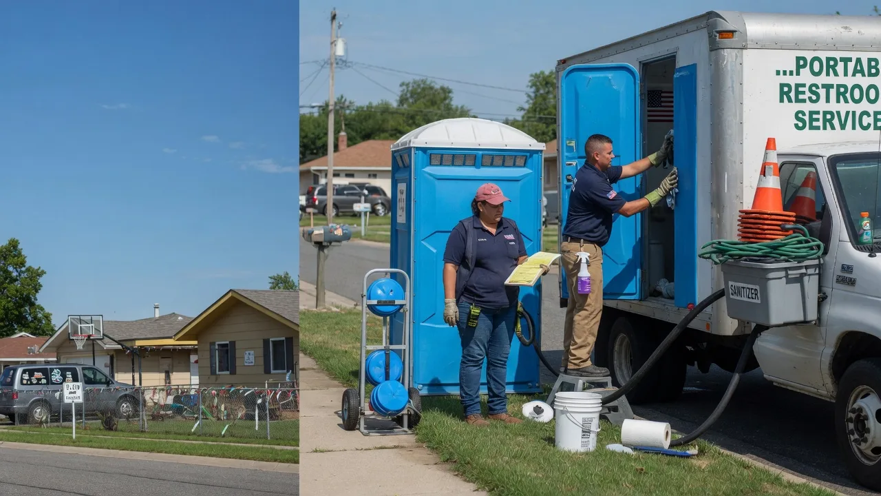 Portable Toilet Rental in Percival, IA near me